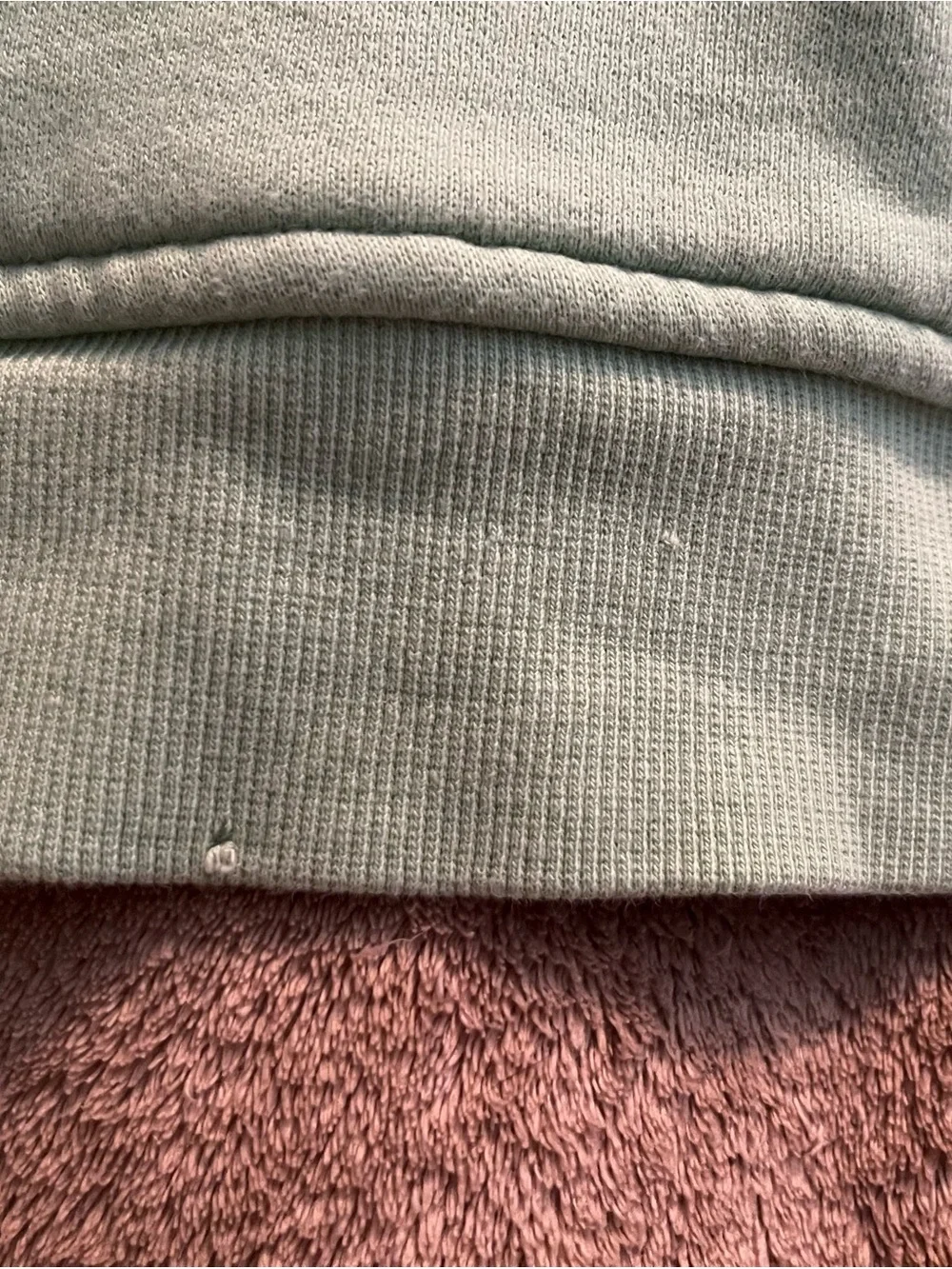 lululemon athletica Green Half-Zip Scuba Hoodie